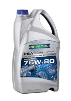 Мастило PRZEKгADNIOWY PSA SAE 75W80 4L RAVENOL 122210000401999