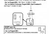 Амортизатор газовий переднiй, правий, CITROEN C3 PICASSO RECORD 334664 (фото 1)
