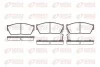 Колодки тормозные дисковые передние REMSA 0147.02 (фото 1)