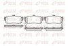 Колодки тормозные дисковые передние REMSA 0366.22 (фото 1)