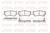 Колодки тормозные дисковые передние REMSA 0592.02 (фото 1)