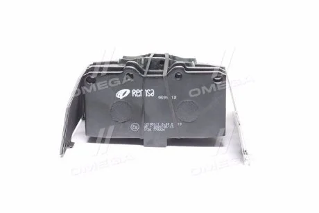 Колодка торм. диск. SUBARU FORESTER передн. REMSA 0599.12