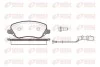 Гальмівні колодки, дискове гальмо (набір) REMSA 087902 (фото 1)