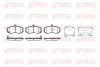 Колодки гальмiвнi перед. Hyundai Elantra 1.6-2.0 2000- 1194 02