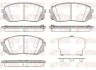 Колодки тормозные дисковые передние REMSA 1302.52 (фото 1)