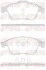 Колодки тормозные дисковые передние REMSA 1350.30 (фото 1)