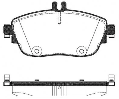 Тормозные колодки REMSA 1485 08