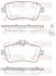 Колодка торм. MB M-CLASS ML63 AMG 5.5 2011-,GL-CLASS 2012- передн. REMSA 150310 (фото 1)