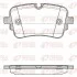 Колодки гальмівні (задні) Audi A6/A7/A8/Q7/Q8/VW Touareg 18- REMSA 166810 (фото 1)
