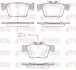 Колодки гальмівні (задні) Alfa Romeo Giulia 15-/Stelvio/Maserati Quattroporte 13- (+датчики) REMSA 172201 (фото 1)