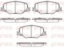 REMSA колодки гальм. передн. OPEL Insignia B 1795.02