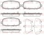 Колодки тормозные дисковые передние REMSA 1796.02 (фото 1)