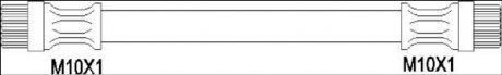 Шланг гальмівний REMSA 193400