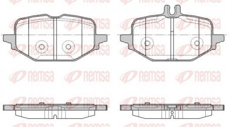 Колодки гальмівні (передні) MB C-class (W206/S206) 21- REMSA 197210