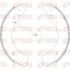 REMSA ISUZU Щоки гальмівні задн. D-MAX I (TFR, TFS) 2.5 DiTD 06-12, D-MAX I 3.0 D 07-12 4216.00