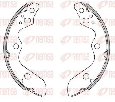 SUZUKI Колодки гальмівні барабанні IGNIS III (MF) 1.2 AllGrip 16- REMSA 4526.00