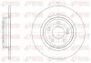 Диск гальмівний (задній) MB A-class (W176) /B-class (W246)/GLA-class (X156) 12- (295x10) PRO REMSA 6152300 (фото 1)
