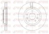 Диск гальмівний передній NISSAN LEAF, QASHQAI II, X-TRAIL RENAULT KADJAR 1.2-Electric 11.10- REMSA 61581.10 (фото 1)