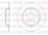 REMSA FORD диск гальм. задн.  FOCUS 18- 62522.00