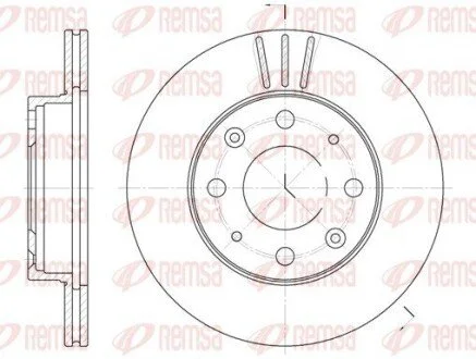 Диск тормозной REMSA 6368.10