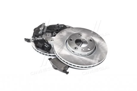 Комплект тормозной передн. AUDI A4 00-.A6 97-05,SKODA SUPERB 02-,VW PASSAT 00-05 (выр-во) REMSA 8390.00