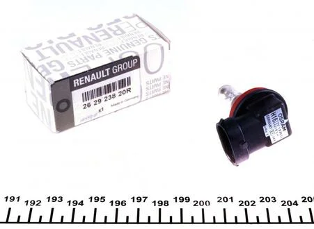 Лампа фары противотуманной Logan NEW-Sandero NEW (H16) RENAULT 262923820R