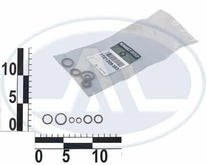 Прокладка ущільнювальна (комплект 6шт) кондиціонера Duster (10-) RENAULT 77 01 208 363