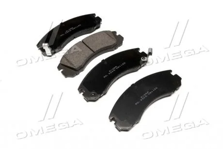 Колодка гальм. диск. MITSUBISHI LANCER, OUTLANDER 03- передня. RIDER RD.3323.DB1126