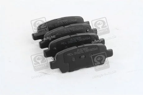 Колодка торм. диск. NISSAN QASHQAI, X-TRAIL 07- задн. RIDER RD.3323.DB3294