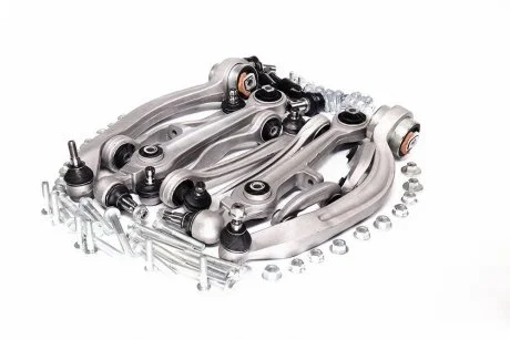 Комплект рычагов подвески VW, AUDI A4, A6 (конус=16мм) (+крепление) RIDER RD.343035537C
