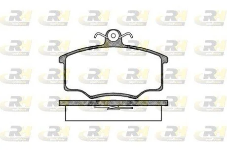 Гальмiвнi колодки, к-кт. ROADHOUSE 204600