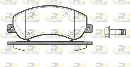 Гальмiвнi колодки, к-кт. ROADHOUSE 2125000