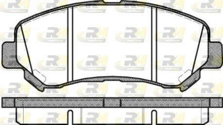 Гальмівні колодки дискові ROADHOUSE 2131800