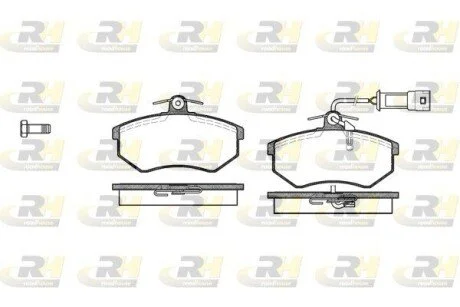 Гальмiвнi колодки, к-кт. ROADHOUSE 213402
