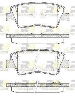 Гальмівні колодки дискові ROADHOUSE 2136252