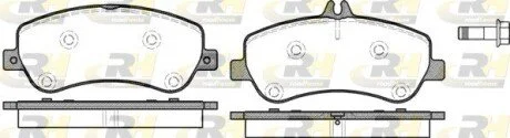 Гальмiвнi колодки, к-кт. ROADHOUSE 2137700