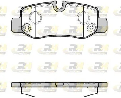 Гальмiвнi колодки, к-кт. ROADHOUSE 2162400