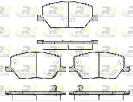 Гальмiвнi колодки, к-кт. ROADHOUSE 2164002