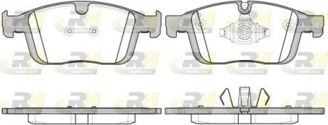 Гальмiвнi колодки, к-кт. ROADHOUSE 21689.00