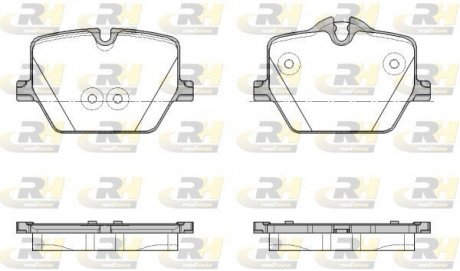 KLOCKI HAMULCOWE BMW 3 (G21, G81) (07/19 -) Z4 (G29) (11/18 -) SZT ROADHOUSE 2187500