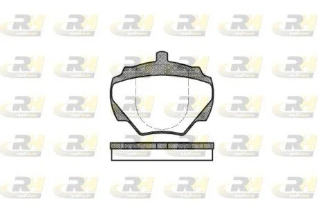 Гальмiвнi колодки, к-кт. ROADHOUSE 222200