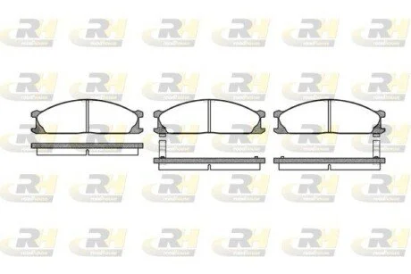 Гальмiвнi колодки, к-кт. ROADHOUSE 223602