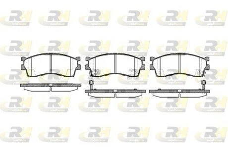 Гальмівні колодки дискові ROADHOUSE 241532