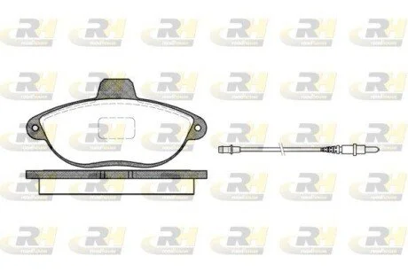 Гальмівні колодки дискові ROADHOUSE 260202