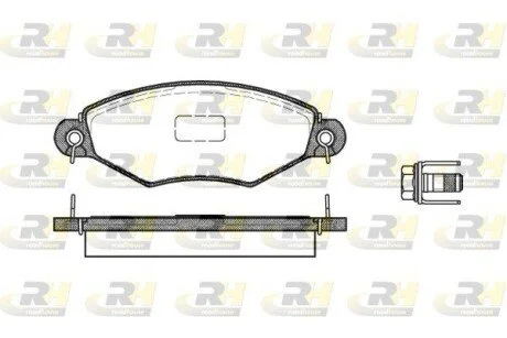 Гальмiвнi колодки, к-кт. ROADHOUSE 264310