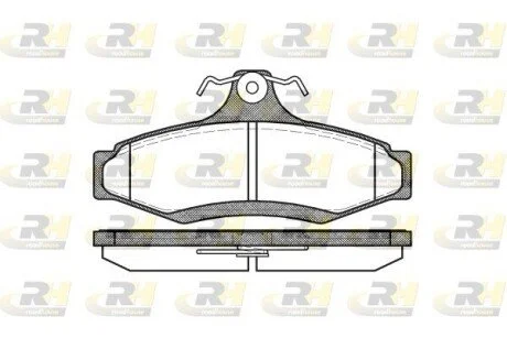 Гальмiвнi колодки, к-кт. ROADHOUSE 264610