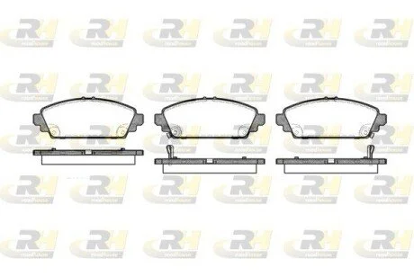 Гальмiвнi колодки, к-кт. ROADHOUSE 270002