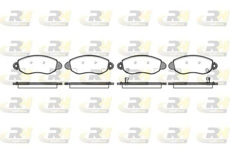 Колодки тормозные ROADHOUSE 277202
