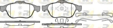 Гальмівні колодки дискові ROADHOUSE 284310