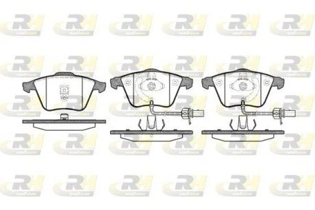 Гальмiвнi колодки, к-кт. ROADHOUSE 296402
